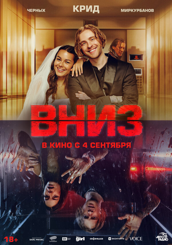 Вниз - постер
